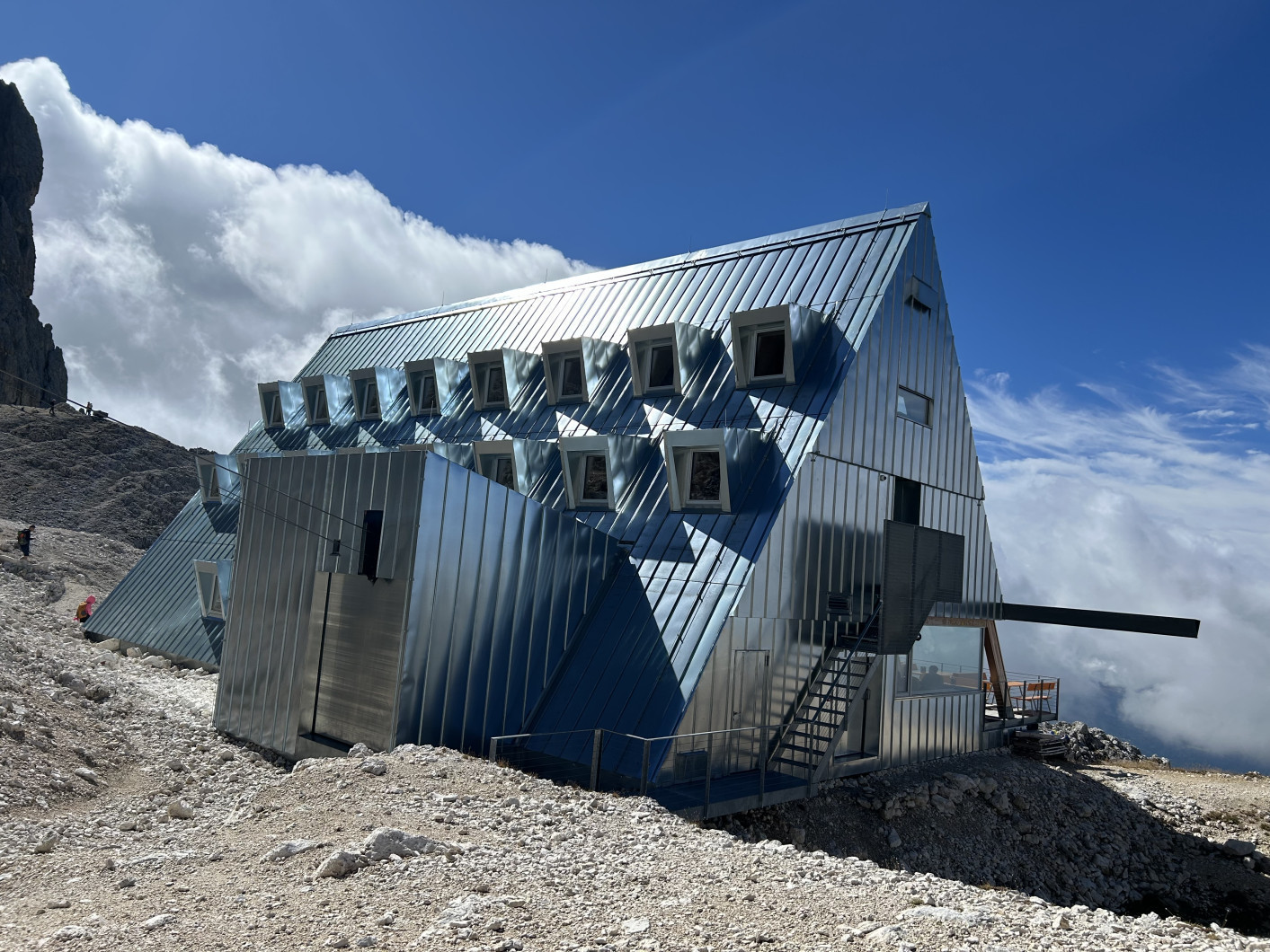 Vrchol Rifugio Passo Santner (Rifugio Passo Santner)